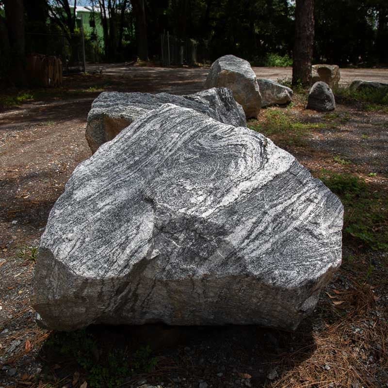 Fantasy Black Boulder